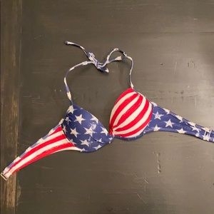 Stars and Stripes swimsuit top